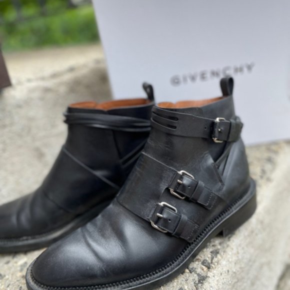Givenchy Shoe Bottine Plate Mode Low Boot Size 39.5 - Picture 14 of 15